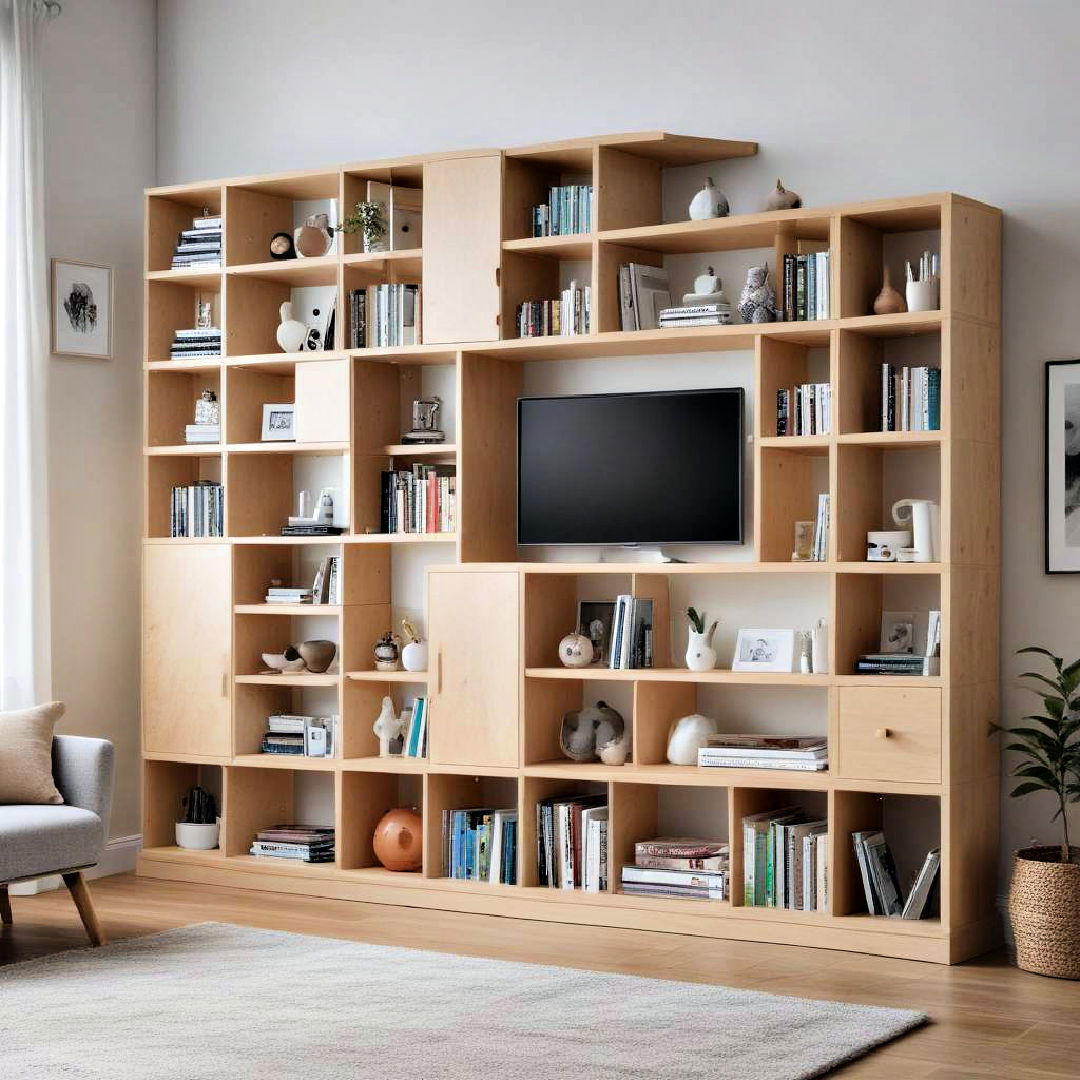 Versatile Modular Storage for Every Living Room