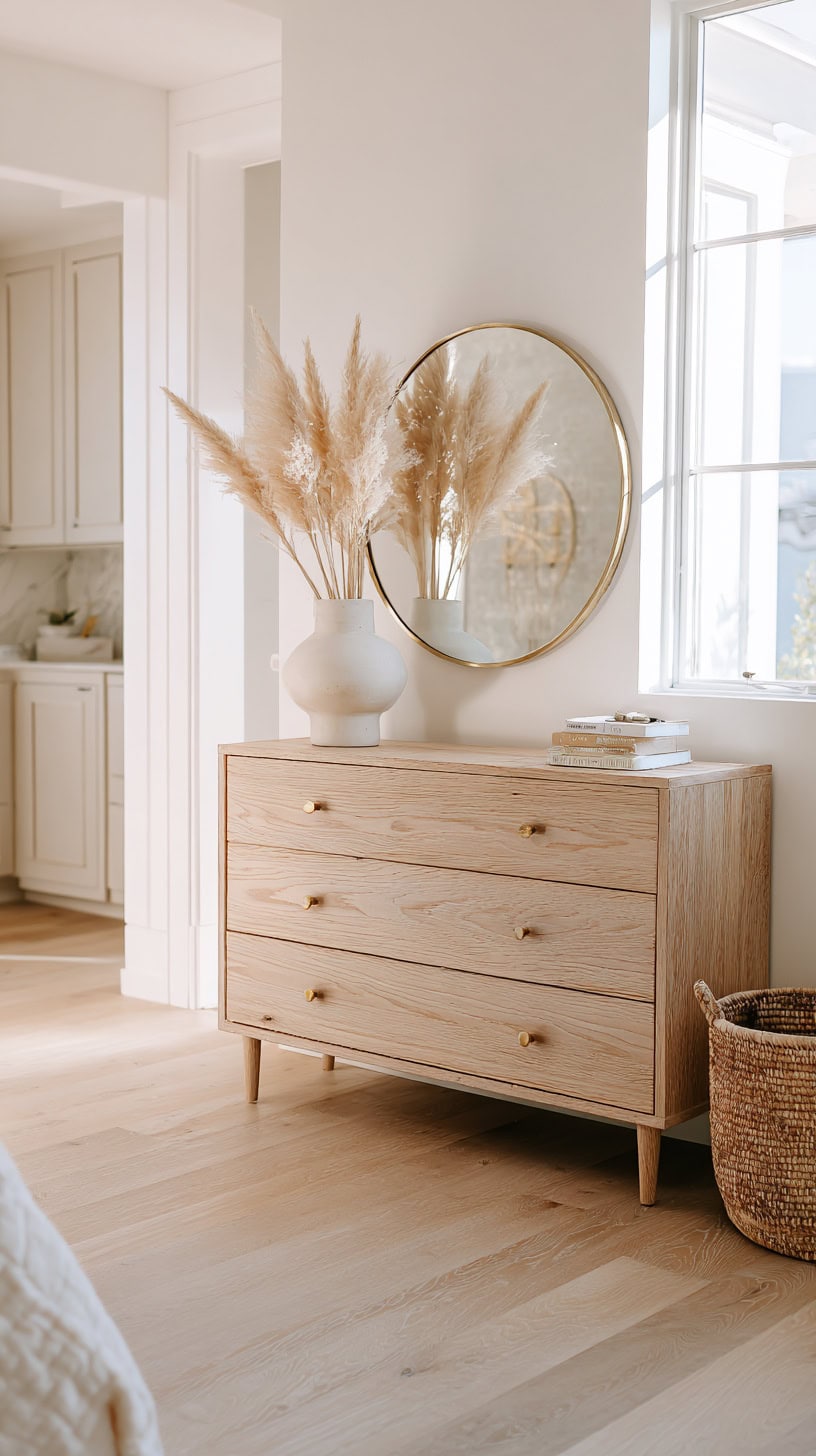 Pale Wood Dresser