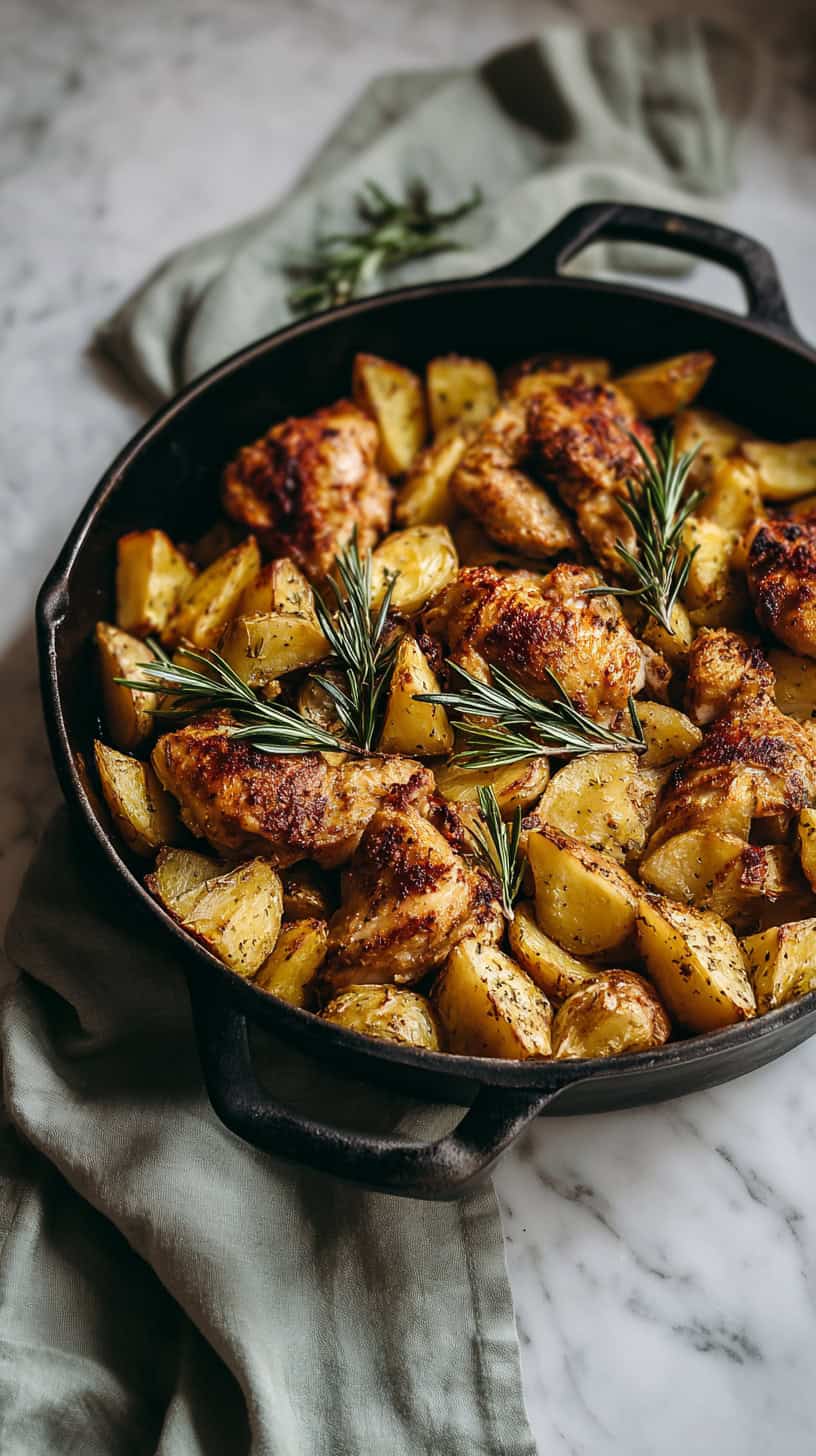 Rosemary Chicken and Potatoes