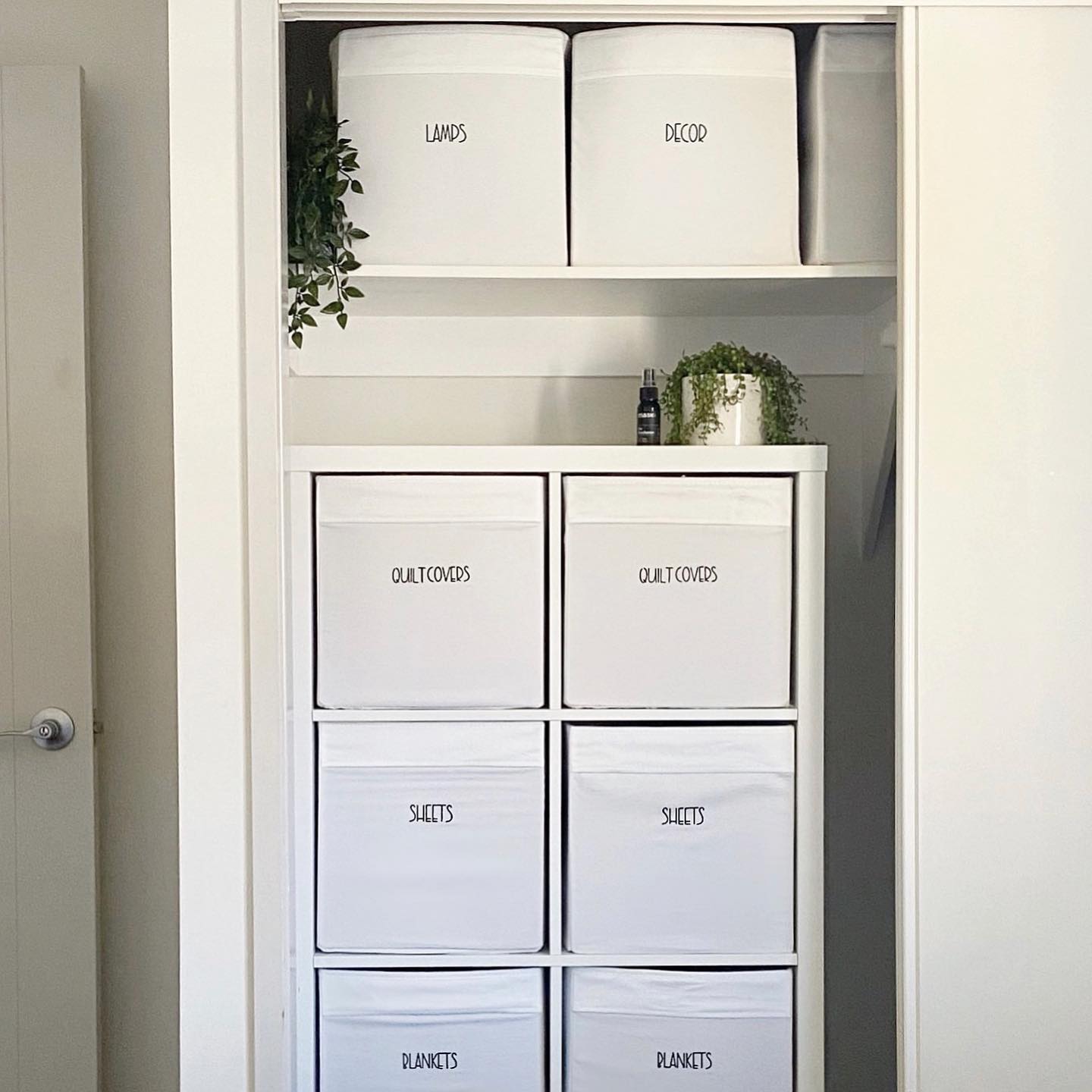 Chic Linen Storage Made Simple