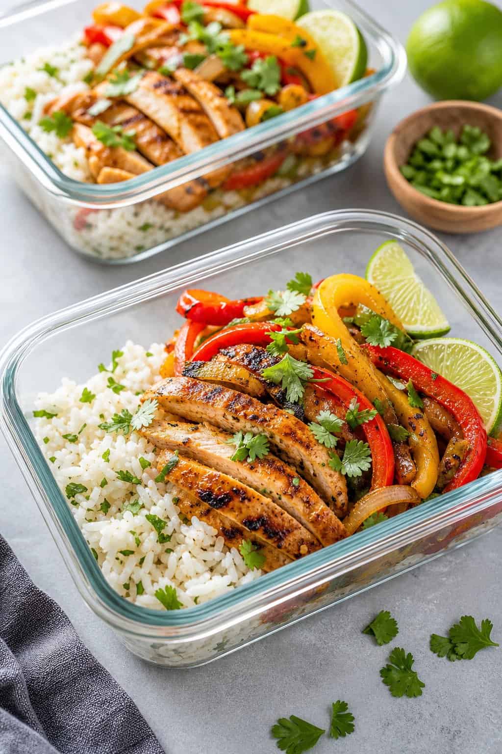 Vibrant Chicken Fajita Bowls with Citrus and Herbs