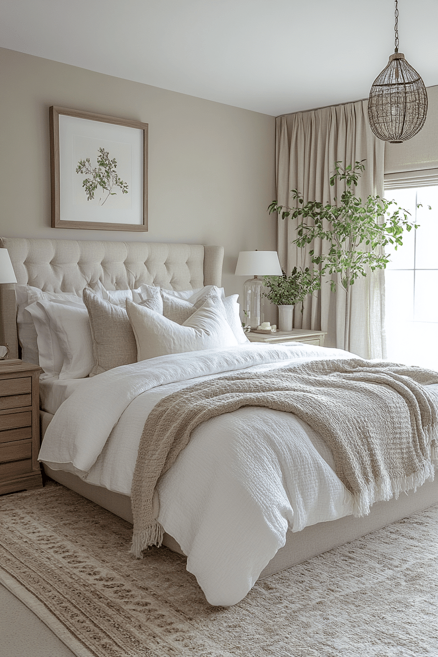 Serene Layers: Crafting a Cozy Neutral Retreat