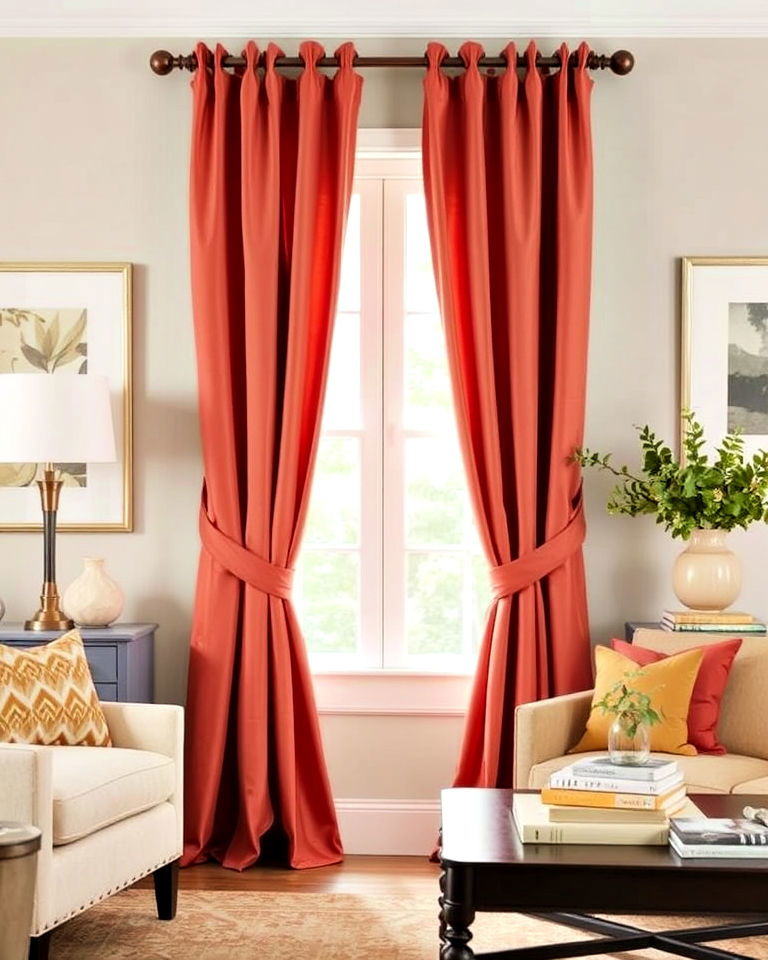 Warmth in the Details: Incorporating Terracotta Tiebacks
