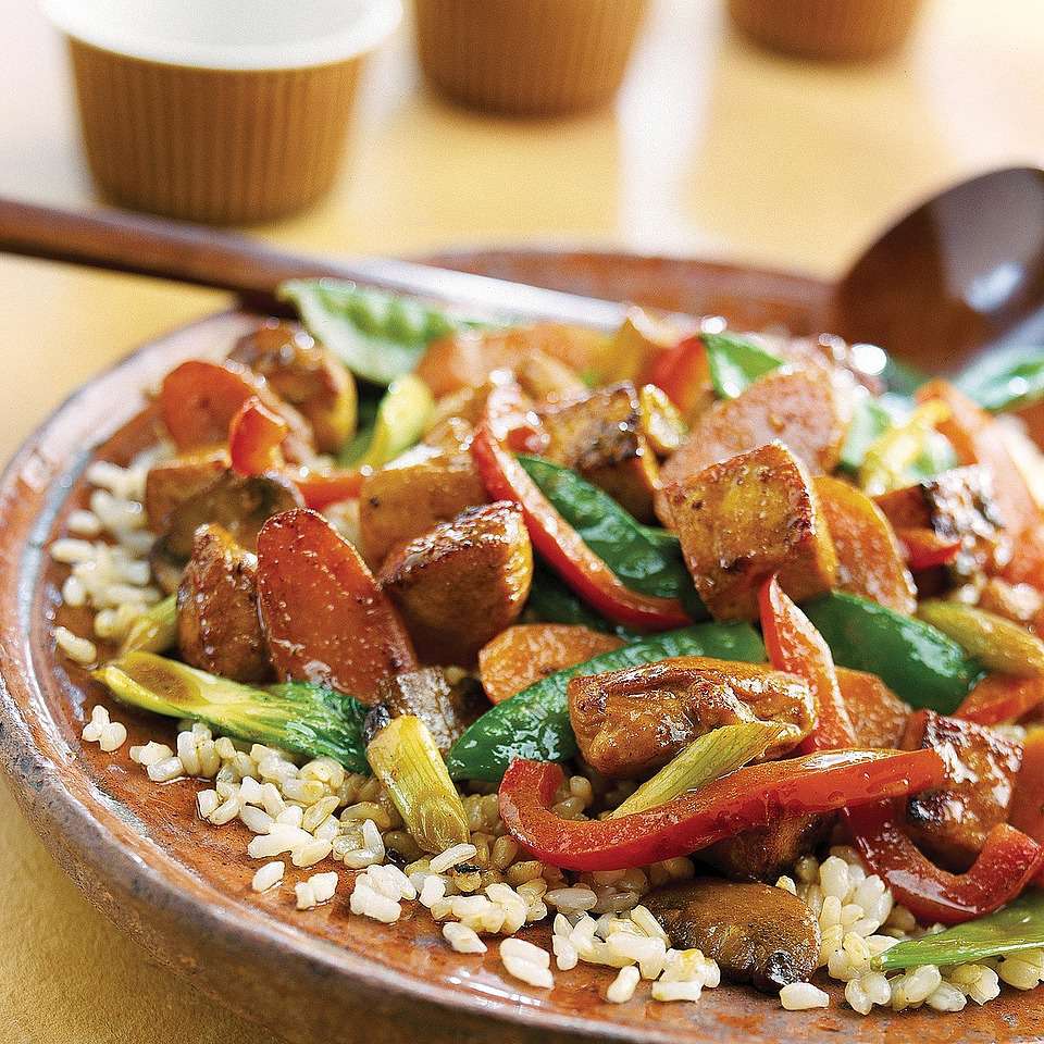 Chicken Tofu Stir-Fry