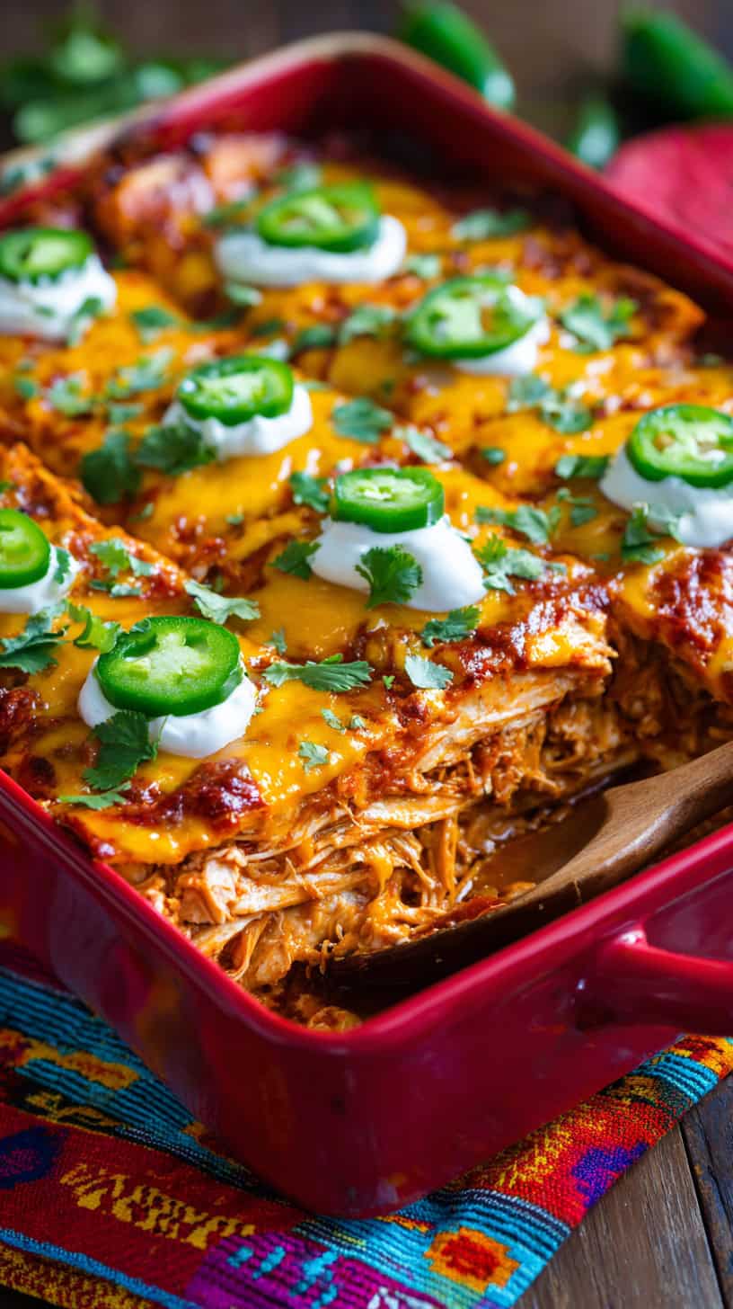 Chicken Enchilada Casserole