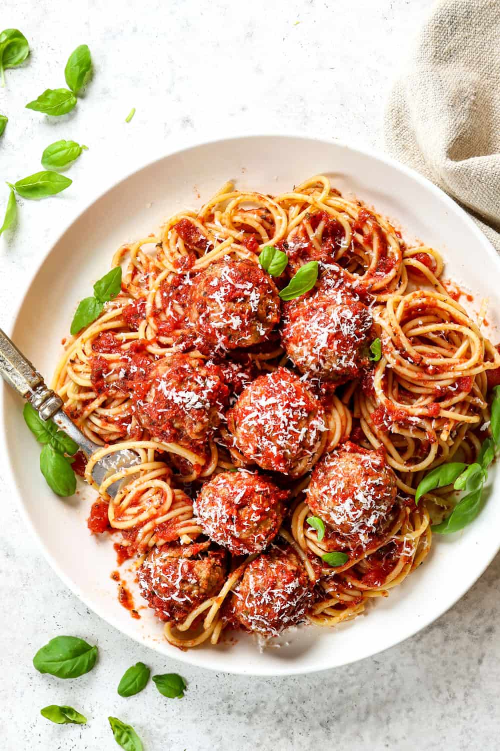 Turkey Meatballs and Pasta