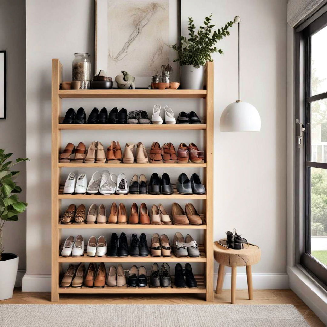 Stylish Shoe Storage for Your Living Space