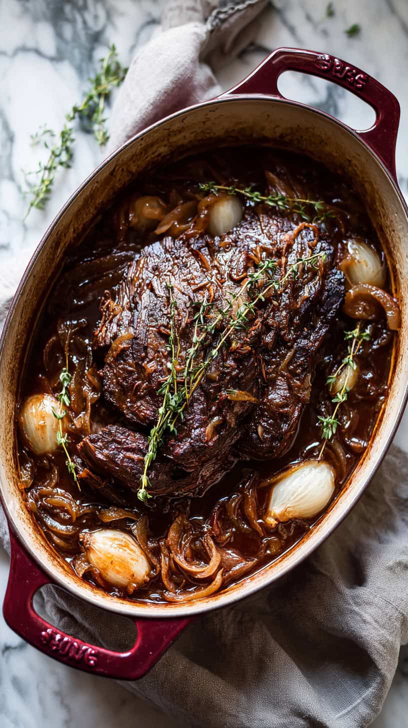 French Onion Pot Roast