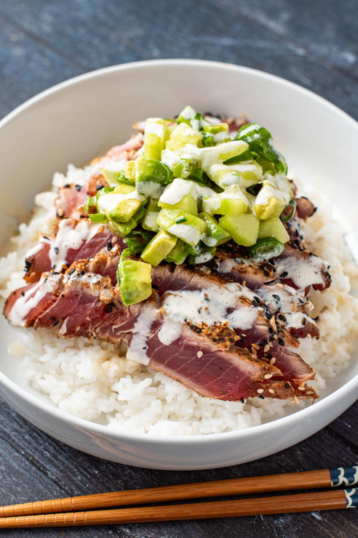 Seared Tuna Dinner