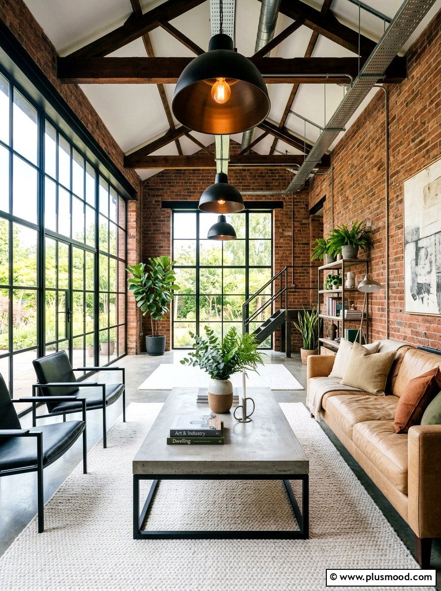 Urban Industrial Vibes for Summer Lounging