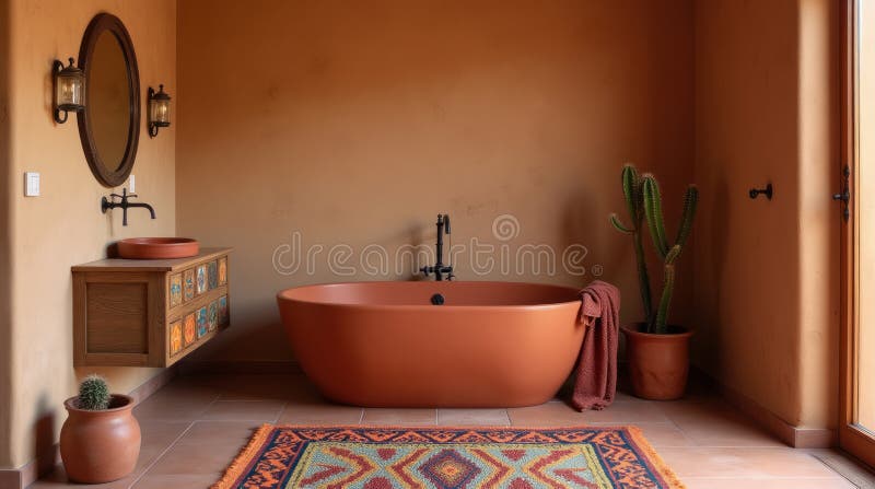 Bright Whites Balance Terracotta Warmth