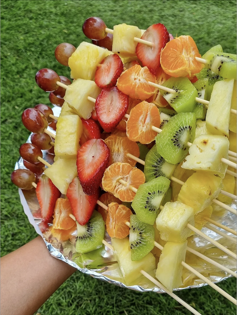Sun-Kissed Citrus & Berry Skewers