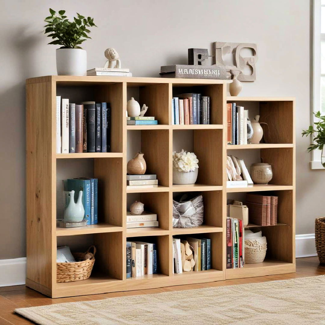 Versatile Cubed Shelving for Stylish Storage