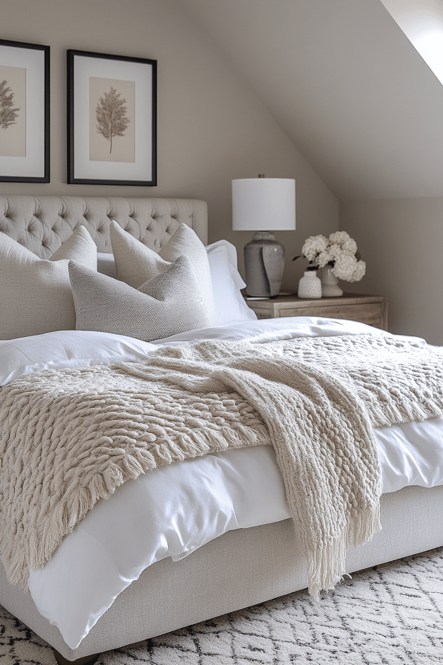 Chic Comfort: Elevating Modern Bedroom Warmth