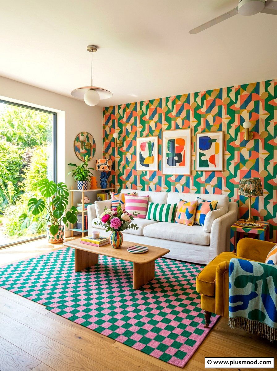 Vibrant Prints for a Summer Living Room Refresh