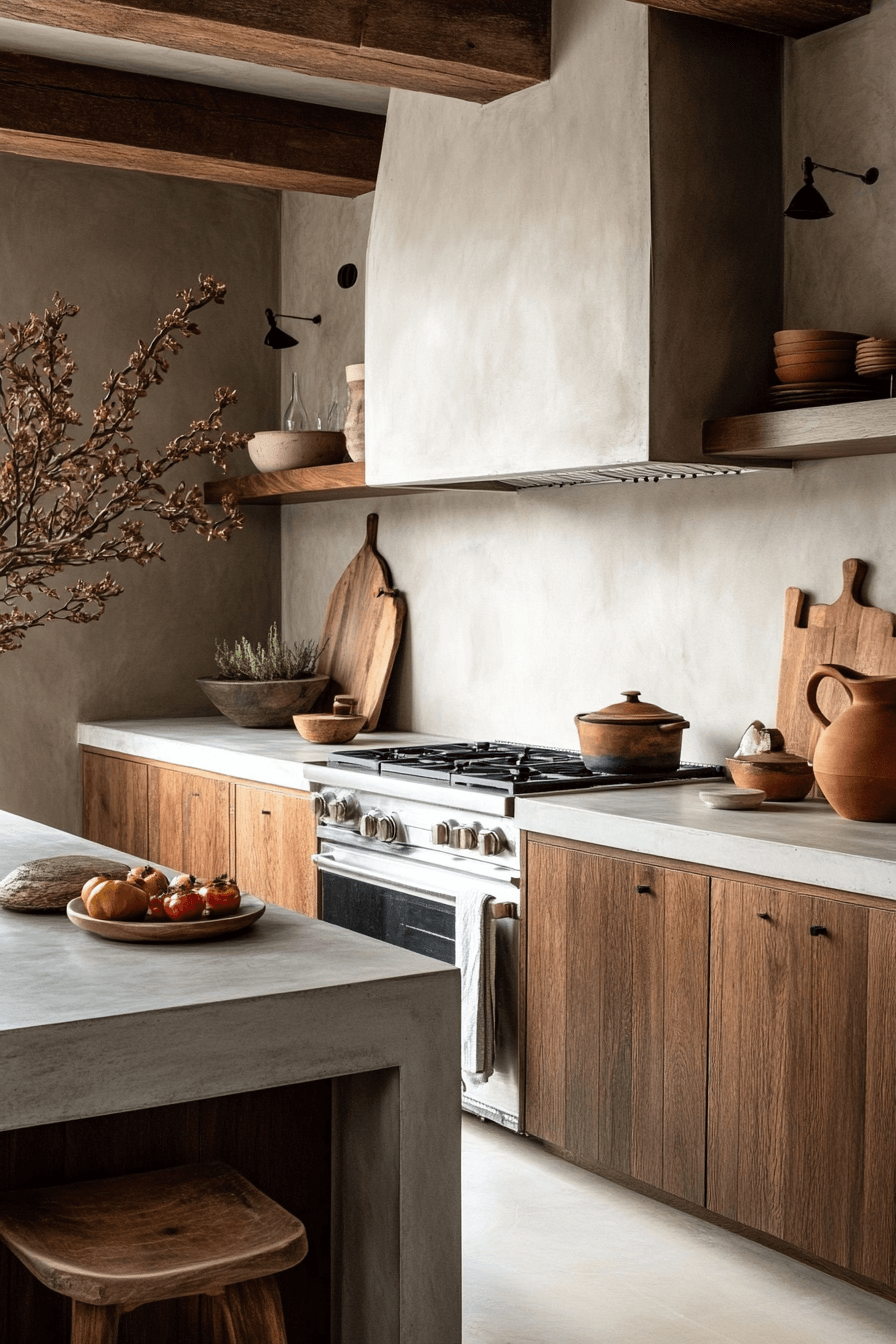 Harmonizing Urban Chic with Earthy Warmth