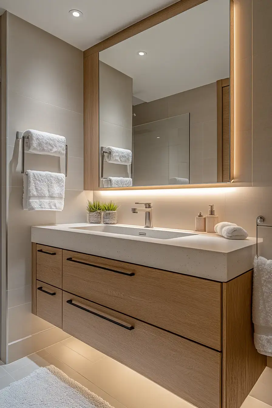 Vanity Centerpiece Commands Attention