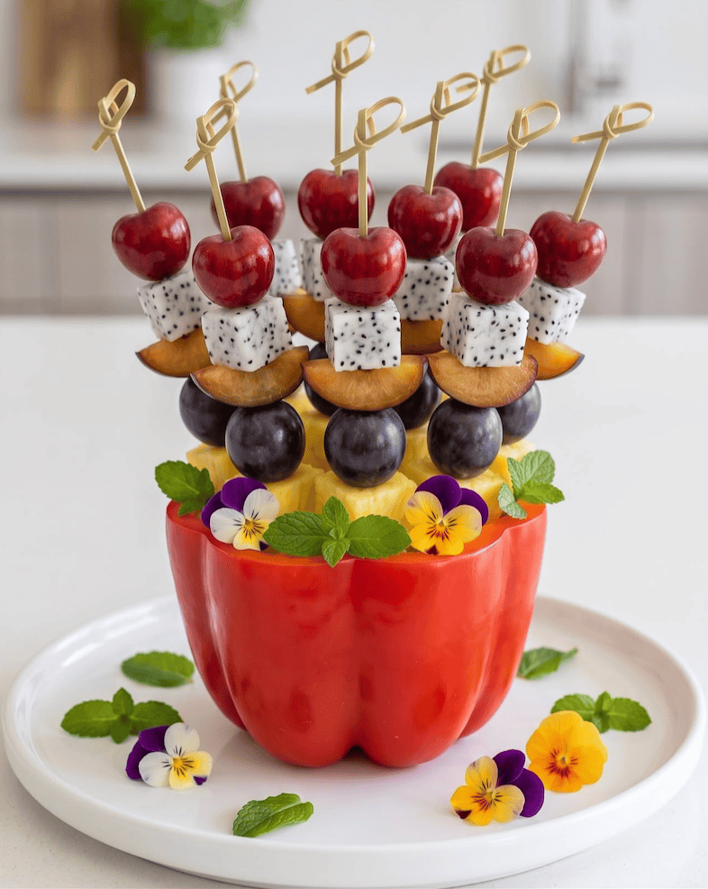 Decadent Choco-Fruit Delight Skewers