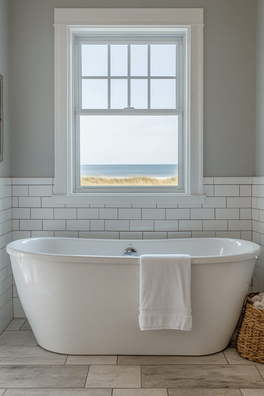 Coastal Calm Bathroom Retreat